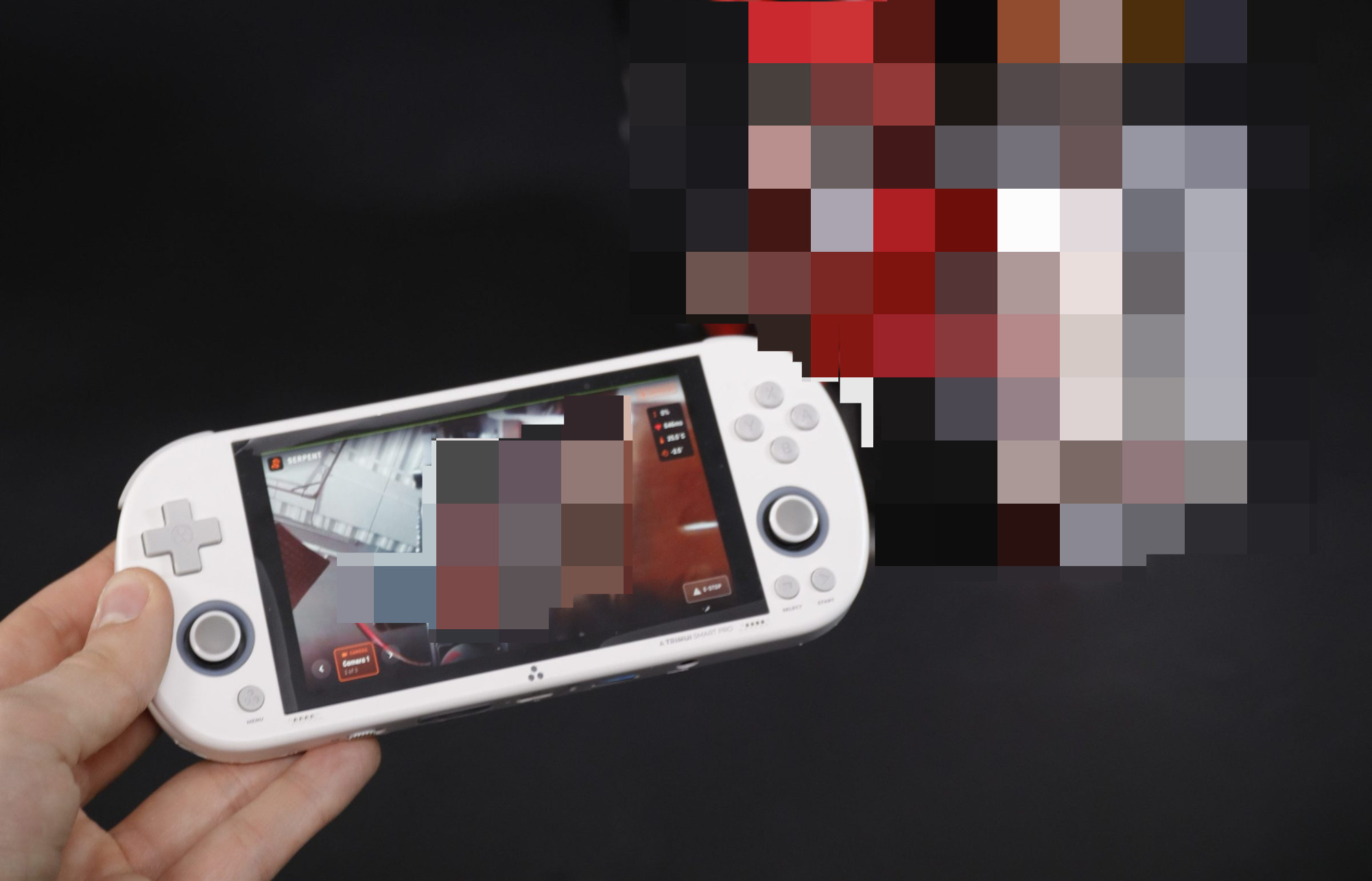 Arborist operating SR-01 from the ground via a controller